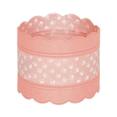 Imagem de 10m Fita Aramada Patinhas Coelhinhos PET Páscoa 4cm x 10m - Fitas e Fe