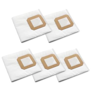 Imagem de 9637 Sacos de filtro de vácuo centrais adequados para aspirador central Vacuflo Maxum 3/DB3000, pacote com 5