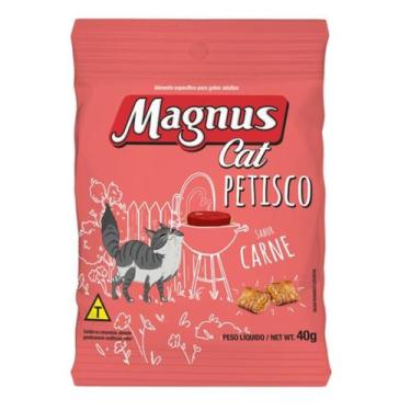 Imagem de Petisco Magnus Cat Carne para Gatos 40g