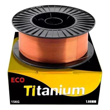 Imagem de Arame De Solda Mig 1,00mm 15kg 04774 Titanium - TITANIUM DO BRASIL