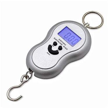 Imagem de Mini Balança Digital Tipo Peixeiro pesa ate 50 kg - Graduação 10g