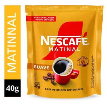 Imagem de Café Solúvel Nescafé Matinal Suave Sachê 40g