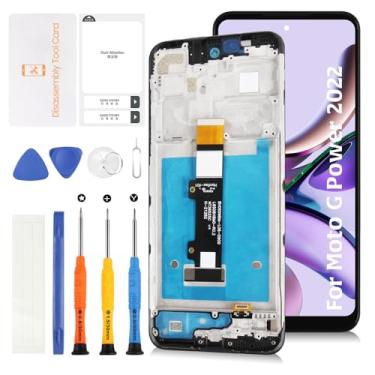 Imagem de Olivechard Para Motorola Moto G Power (2022) LCD de 6,5 polegadas com substituição de tela de moldura XT2165-5 XT2165DL Display LCD Touch Digitalizador com ferramentas de reparo