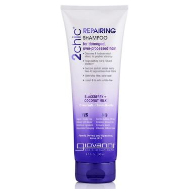 Imagem de Conjunto de shampoo giovanni 2chic Ultra-Reparador para Cabelos Danificados 250mL