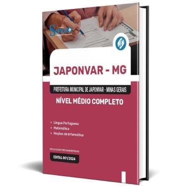 Imagem de Apostila Prefeitura Japonvar Mg 2024 - Nível Médio Completo