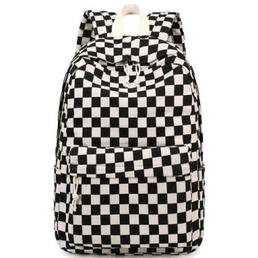 Imagem de Mochila Bluboon para meninas e mulheres em veludo cotelê de 13 polegad