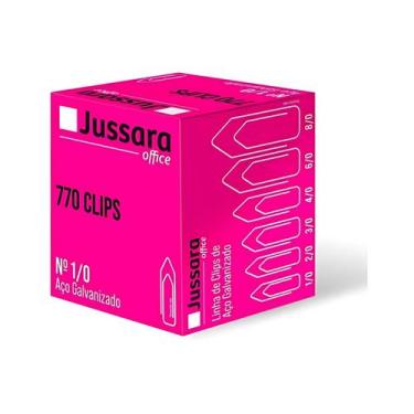 Imagem de Clips Galvanizado Para Papel Pequeno 1/0 CX C/770 Jussara