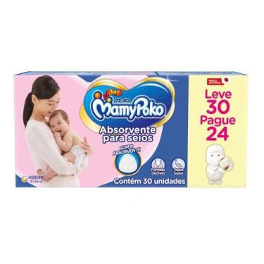Imagem de Absorvente para Seios MamyPoko Leve 30 Pague 24
