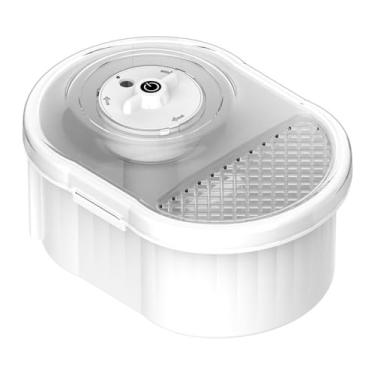 Imagem de Máquina Elétrica de Lavar Alimentos, Automática para Frutas e Legumes, 110V, Branca (Branco)