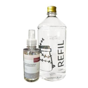 Imagem de Kit Aromatizador de Ambiente Home Spray 200ml + Refil 1L - Casa DiChei