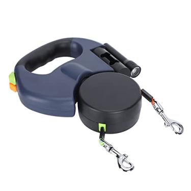 Imagem de Pet -Walking Leash Dog Reflexivo Leash 360 ° Gire Com Lanterna LED. Com. Skin? Amigável. fornece. textura. nylon. lidar. projeto. Escuro .. equipado. caixa. projeto.