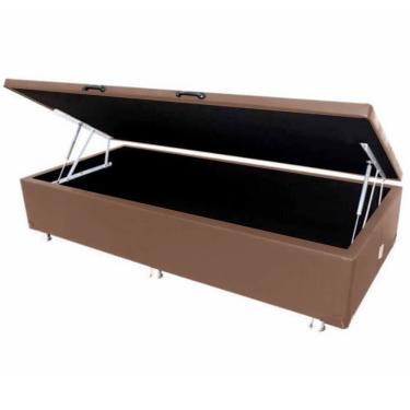 Imagem de Base Box Com Baú Solteiro 36x88x188 Cor Marrom
