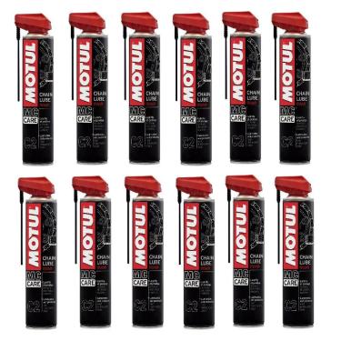 Imagem de Lubrificante Motul C2 Chain Lub Road - 0,4L -Uso Ate 600Cc 12 Unidades