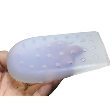 Imagem de Impec Calcanheira Anti-Impacto (Silicone) P Branco P (33/36) Pacote De 2