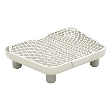 Imagem de Generic Caixa de areia autolimpante para gatos, rampa, suprimentos para animais de estimação, plataforma antiderrapante, coletor de areia para quarto,