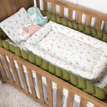 Imagem de Berço Portátil Ninho para Berço Americano Dinossauros - Home Fernandes