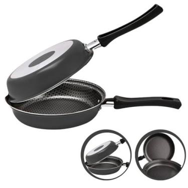 Imagem de Frigideira Dupla Gourmet Em Aluminio Com Cabo Em Plastico - Multiflon