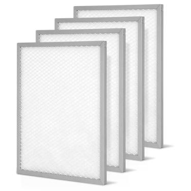 Imagem de Vikua Pacote com 4, filtro de ar MERV-8 compatível com desumidificadores comerciais Alorair Storm LGR Extreme, 31 x 25 x 1 cm, aplicável apenas ao desumidificador Storm LGR Extreme