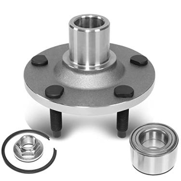 Imagem de DNA MOTORING OEM-WHA-0200 Conjunto de cubo de rolamento da roda dianteira compatível com fuga 2001-2012/2001-2011 Tribute / 2005-2011 Mariner