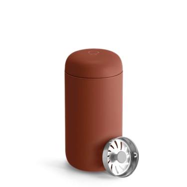 Imagem de Fellow Caneca de Viagem Carter Move de 473 ml - Aço Inoxidável com Isolamento a Vácuo - À Prova de Vazamentos - Sienna