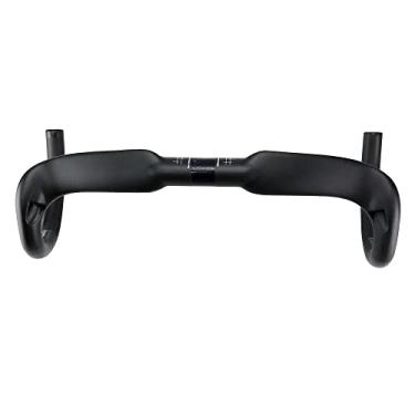 Imagem de RXL SL guidão de bicicleta de estrada de carbono guidão de bicicleta guidão guidão de bicicleta estrada guidão 31,8 mm preto UD fosco 400 mm guidão de bicicleta