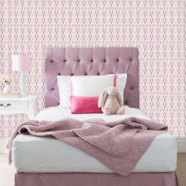 Imagem de Papel De Parede Infantil Balão Rosa