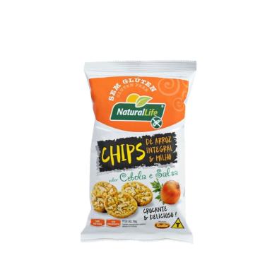 Imagem de Chips de Arroz Natural NaturalLife Sabor Salsa e Cebola 70g