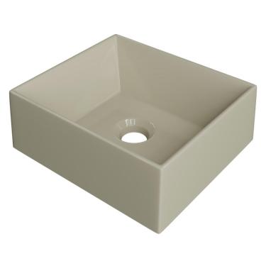 Imagem de Cuba Pia De Apoio Para Banheiro Retangular 30cm Joy C08 Bege - Mpozenato