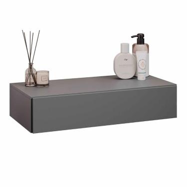 Imagem de Penteadeira Suspensa 60cm 1 Gaveta Carina Z34 Grafite - Mpozenato