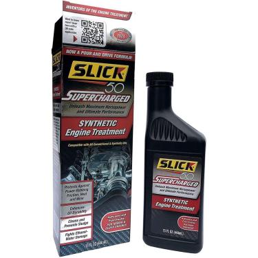 Imagem de Óleo Sintético Para Motor Slick 50 Supercharged 5W50 - 444Ml