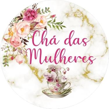 Imagem de Painel Festa Redondo C/Elastico 1,50m Chá das Mulheres (CHMULH022)