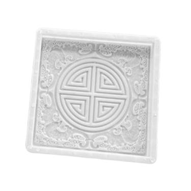 Imagem de Generic Modelo de concreto, tijolo, cimento, ferramenta de pavimentação, reutilizável, exclusivo, faça você mesmo, modelo de caminho para uso externo, Padrão Redondo