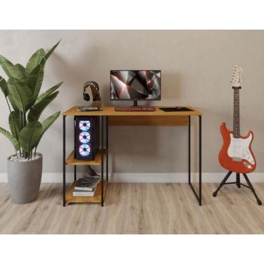 Imagem de Escrivaninha Para Computador Escritório Quarto Industrial Notebook - M