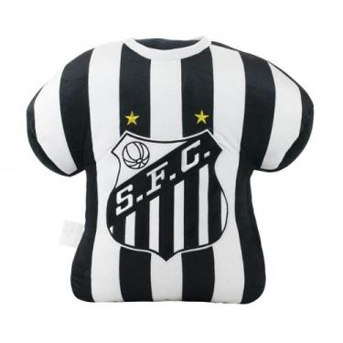 Imagem de Almofada Camisa Santos 40 X 45 X 17 Cm - MILENO