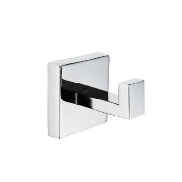 Imagem de Acessórios de banheiro de aço inoxidável, suporte para rolo de papel, toalheiro, suporte para escova de vaso sanitário, prateleira para toalhas (gancho para roupão CS)