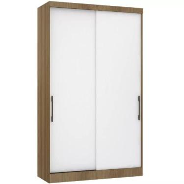 Imagem de Guarda-roupa Modulado 134,5cm 2 Portas de Correr 3 Gavetas Paris Lucia