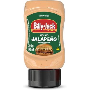 Imagem de Molho Jalapeno Billy & Jack 200 Gramas