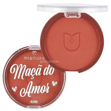 Imagem de Blush Compacto Mia Make Maçã do Amor 10g – Textura Ultrafina, Toque Aveludado e Efeito Natural | 3 Cores Lindas para Pele Saudável (Cor 1)