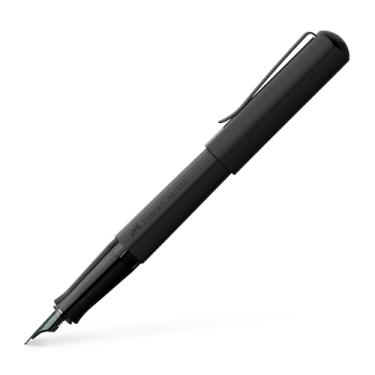 Imagem de Faber-Castell Hexo 150571 Caneta-tinteiro Largura F Preto Fosco, Pacote com 1