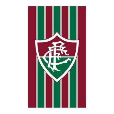 Imagem de Toalha De Banho E Praia Veludo Time Fluminense 09 Dhler - Dohler