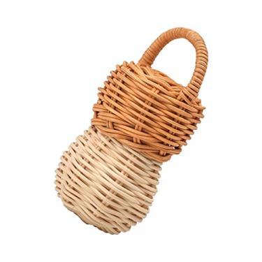 Imagem de Esquirla Kid Rattan Rattan Rattle Baby Rattle Puzzle Brinquedos Decoração Berço Música Som Acessórios para Bebê Recém-nascido Atenção Treinamento Brinquedo