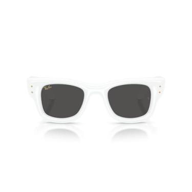 Imagem de Óculos de Sol Ray-Ban Wayfarer Puffer 0RB4940 671/87 Tam 47 / Branco - Lentes Preto