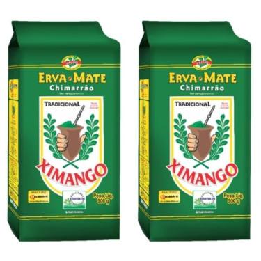 Imagem de Kit 2 Erva Mate Ximango Chimarrão Tradicional, 500g, A Vácuo