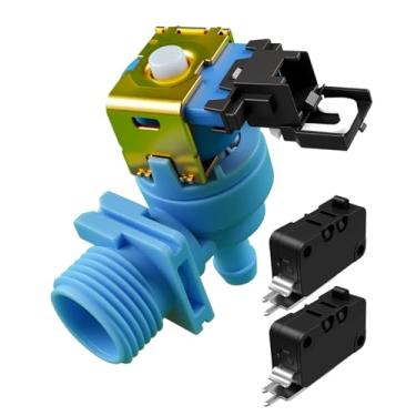 Imagem de W10327249 Conjunto de válvula de entrada de água e interruptor flutuante para lava-louças adequado para Wtchen Aid Kenmore Amana Maytag Jenn-Air Replace W10327249 W10195047 W10327249 AP6019618
