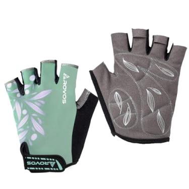 Imagem de ROVOS Luvas de ciclismo para homens e mulheres - almofada de gel antiderrapante de 5 mm para absorção de choque, design leve e respirável para ciclismo de montanha, academia, motocicleta, esportes ao