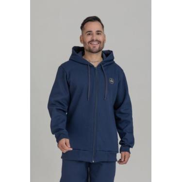 Imagem de Jaquetas Blusas Casacos Masculino Flero, Azul marinho, GG