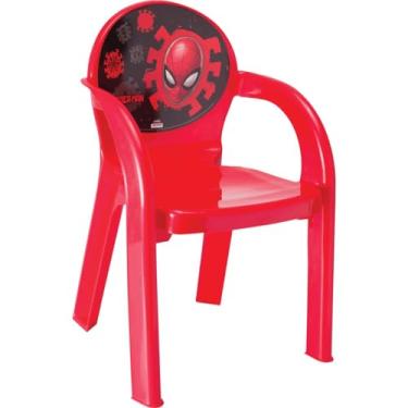Imagem de Cadeira Infantil, Plasutil, Homem Aranha