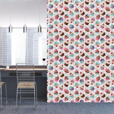 Imagem de Papel de Parede Adesivo - Cupcakes - Doceria - 315ppc - Allodi
