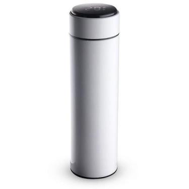 Imagem de Garrafa Térmica Em Aço Inox Temperatura Digital Led 500ml - Garrafa Té