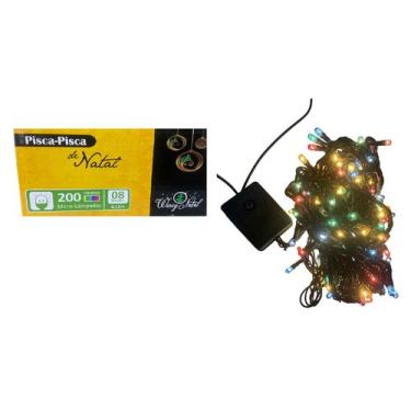Imagem de Pisca Pisca 200 Micro Lâmpadas 4,15 Metros Decoração - Wincy Natal, Pi